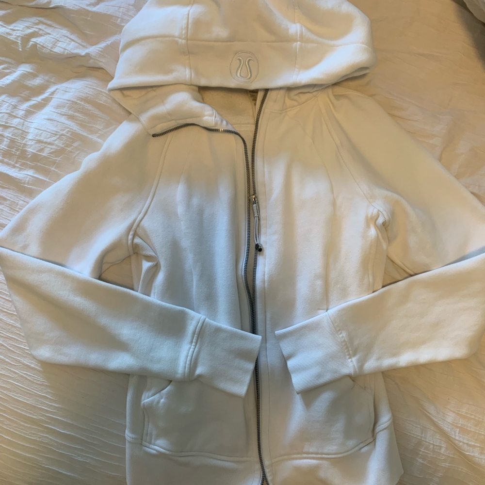 Lulu lemon zip up scuba hoodie